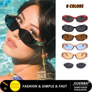 【Pronta Entrega】Óculos de Sol Feminino Moda Ocidental Retrô de Olho de Gato com Proteção Anti UV400