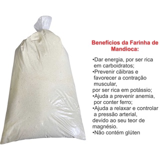 Farinha De Mandioca Torrada E Fina A Melhor Da Bahia 1 Kg