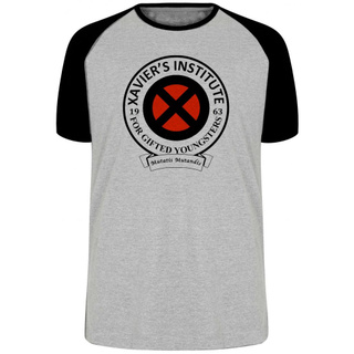 Camiseta Raglan Xavier Institute X-Men tamanho a sua escolha