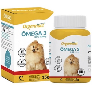 Suplemento Vitaminico Omega 3 Dog 500 Mg - Organnact