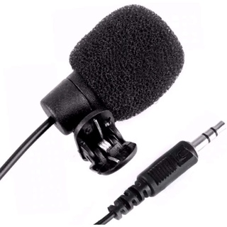Microfone De Lapela Profissional para som, Computador, celular Câmera P2