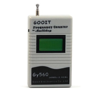 Edbx Gy560 Testador De Frequencímetro 2 Vias Rádio Transceptor Gsm 50mhz-2.4ghz Display Lcd Dispositivos De Teste