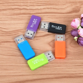 Card Reader Adapter USB 2.0 High Speed Portable Micro SD TF T-Flash TF Memory Card COD (4)