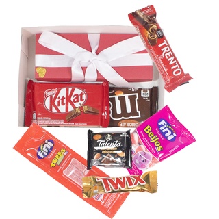 Kit caixa XOXO com doces - Presente, Chocolates, Surpresa, Dia dos Namorados (2)