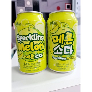 Refrigerante de melão coreano 350ml, Sparkling melon