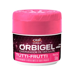 Orbigel Odorizador de Veículos Cheirinho Tutti-Frutti