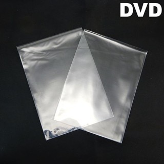 300 Envelopes De Plástico Transparente Embalar Mídia De Dvd com Encarte Liso Saquinho Sem Aba E Sem Cola 14x19cm (1)