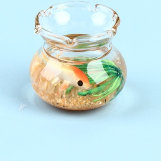 Miniatura De Resina Transparente Peixinho Para Decoração De Casa De Bonecas (3)