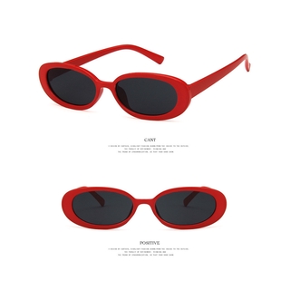 Zaijie Óculos De Sol all star feminino Retrô Vintage Uv400 Com Armação Pequena Oval Para Mulheres (9)