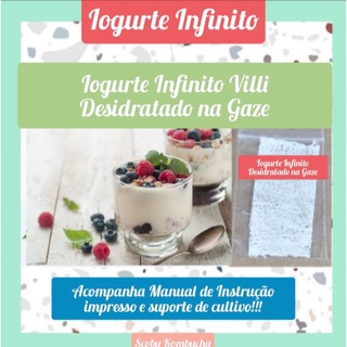 Iogurte Infinito Villi Curto ( Desidratado na Gaze)