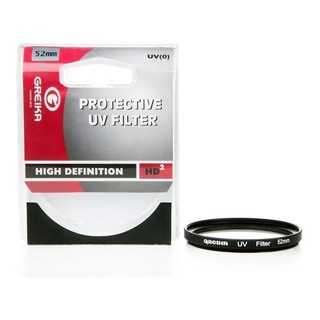 Filtro UV 52mm Greika (NFe + Garantia) - Proteção para Lente