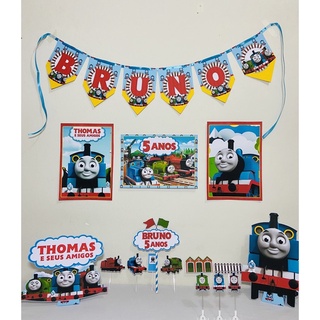 Kit festa Thomas e seus amigos, kit só um bolinho, decoração festa infantil