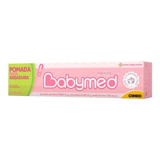 Creme Preventivo De Assaduras Babymed Menina 45g- cimed