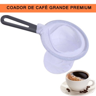 Coador de Cafe Grande Algodão Cabo Plástico Promoção (1)
