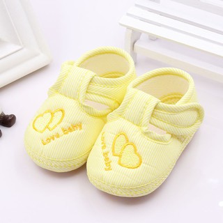 Bebê Unissex Adorável Sola Macia À Prova De Derrapagem Sapatos 0-12 Meses Sunny (4)
