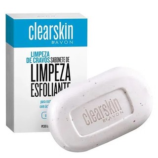 Avon Clearskin sabonete esfoliante para o rosto - 80g