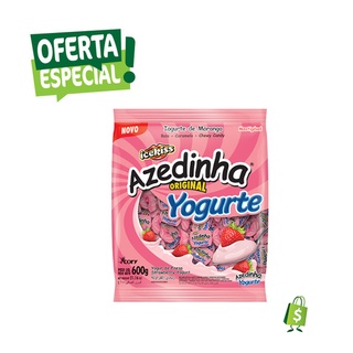 Bala Mastigável Azedinha Original Iogurt Icekiss 600g