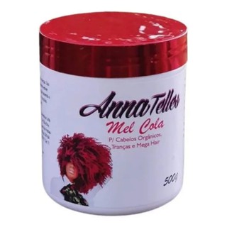 Mel Cola Anna Telles 500g - Linha profissional Produto desenvolvido para cabelos naturais / orgânicos / tranças / mega-hair / dreads