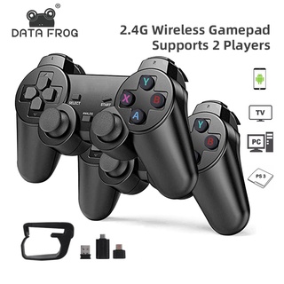 2.4G Sem Fio Game Controller Adequado Para Android Smartphone Jogo Joystick PC Dual Controlador Gamepad PS3