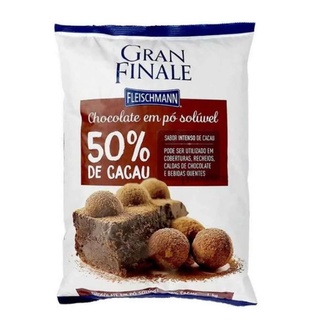Chocolate em pó Gran Finale 50% cacau Fleischman-1kg