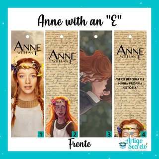 Marca página personalizado - ANNE WITH AN ''E'''