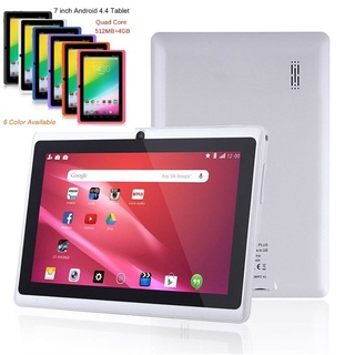Tablet Tamanho 7 Polegada Portátil Tablet Para Tablet Q88 Tablet Pc 512 Mb + 4 Gb , Computador Tablet Com Sensor Inteligente De Gravidade De Frequência Personalizado Wi-Fi
