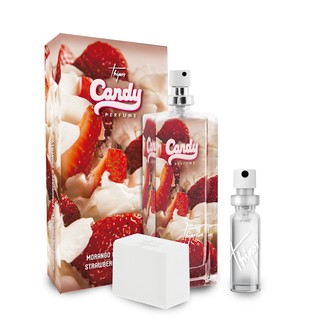 Perfume Candy - Morango com Chantilly (55ml) + Perfume de bolso