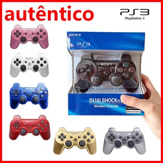 booksy Controle joystick sem fio Sony Playstation Ps3 Dualshock 3 preto