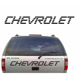 Adesivo Chevrolet Blazer Tampa Traseira Emblema Carro R074
