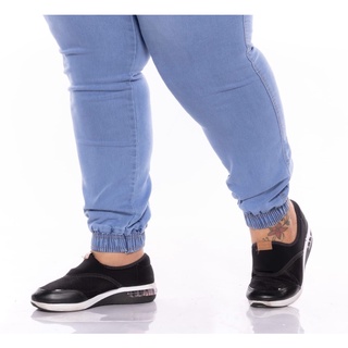 calça jeans jogger feminina plus size - promoção moda Plus (7)