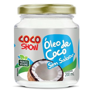 Óleo de Coco Sem Sabor 200ml Coco Show - Copra