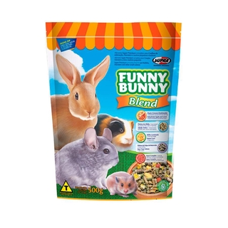 Ração Funny Bunny Blend Coelho e Pequenos Roedores 500g