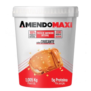 Pasta de amendoim Amendomaxi 1kg - Crocante