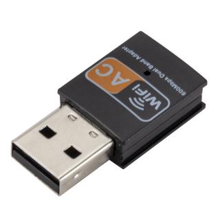 Adaptador 600 Mbps USB 2.4-5ghz Wireless Dual Band WiFi Dongle 802.11 AC/Laptop/PC CRD (7)