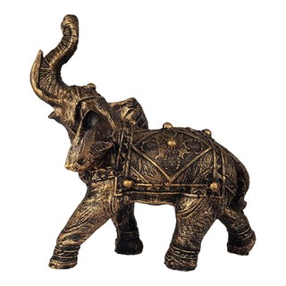 Elefante Indiano Em Resina Sorte E Sabedoria 23,5 Cm. (5)