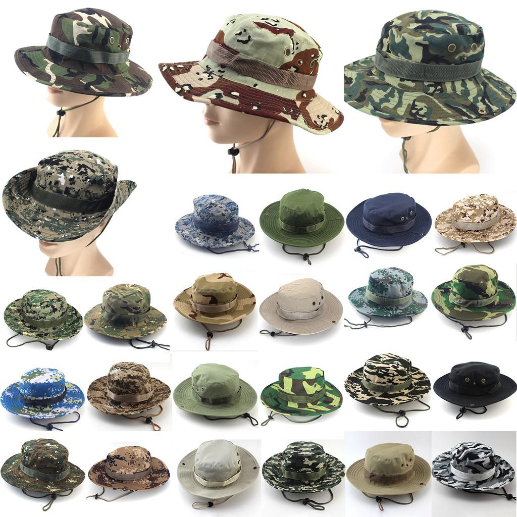 Boné Militar De Camuflagem Para Homens E Mulheres Chapéu De Verão Ao Ar Livre Para Pesca