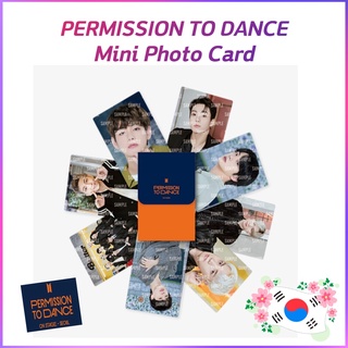 BTS l Permission to Dance 2nd mini Fotocard (set)