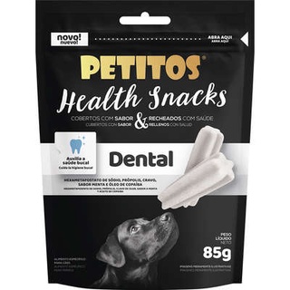 Petisco Snacks Health Dental Menta 85g Petitos