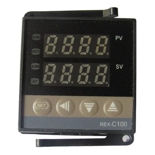 Controlador De Temperatura Rex C100 FK02-V*DA Saída para Relé de Estado Sólido com Saída de Alarme + Termopar Tipo K