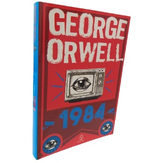 Livro Físico 1984 George Orwell Big Brother, O Grande Irmão