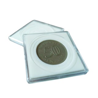 PCCB Cápsula quadrada de moeda com almofada - Coin Capsule Square