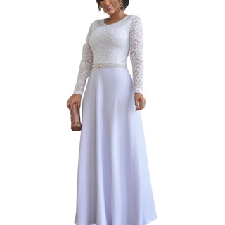 Vestido De Casamento, Noivado, Civil, Tradicional, Branco