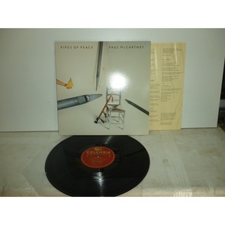 Lp Paul Mccartney - Pipes of Peace 1983 Made In USA
