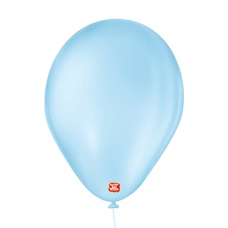 Balão Bexiga Liso Azul Baby C/50 Unidades Festa Decoração Nº9 Aniversário