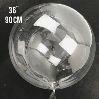 1 Unid Balão Bexiga Bubble Trasnparente Cristal 36 Pol Gigante OFERTA.