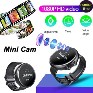 1080 P Mini Câmera Espiã Áudio Gravador De Vídeo Micro Cam Corpo Relógio Digital De Filmadora De Vigilância Da Segurança Home