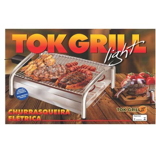 churrasqueira Elétrica Grill inox - Tokgrill - Tokgrill 110 e 220