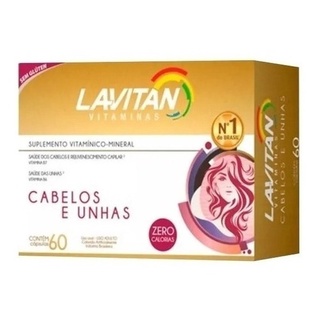 Lavitan Hair Cabelos E Unhas 60cps - Cimed