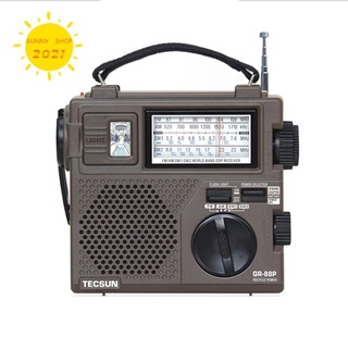 TECSUN GR-88P Digital Radio Receiver Emergency Light Radio Dynamo Radio with Built-in Speaker Manual Hand Power (1)
