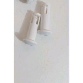 2 pinos puxadores para ventilador mondial original branco para ventiladores de 30 e 40 cm